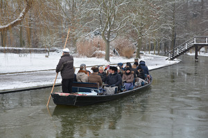 Kahnfahrt im Winter